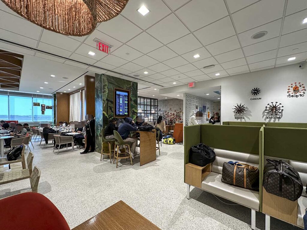 Amex Escape Lounge FLL floorplan