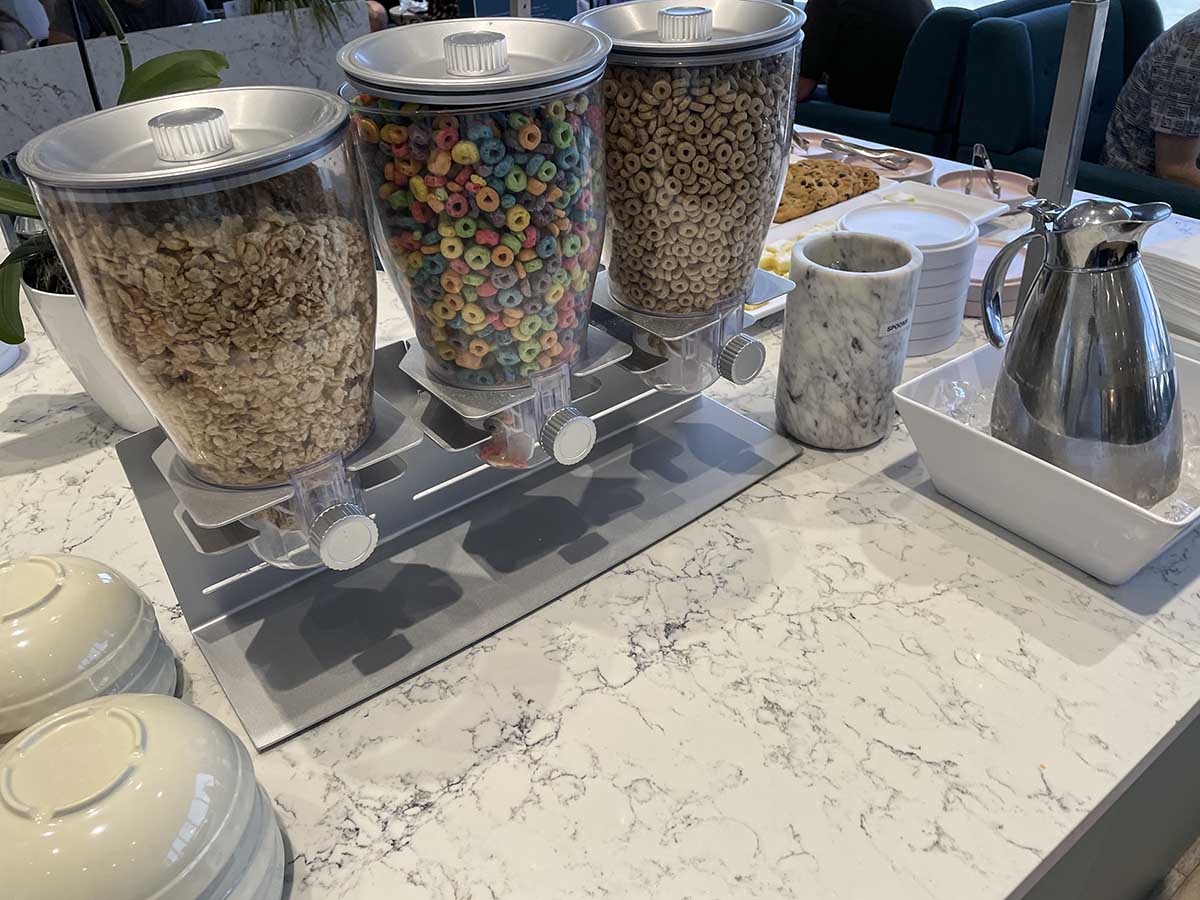 Escape Lounge West Palm Beach breakfast cereal